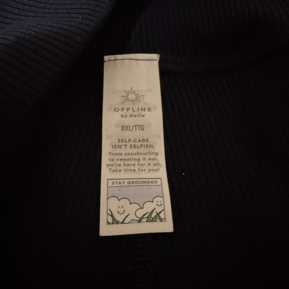 Offline by Aerie Ribbed Yoga Flare Pants - Picture 4 of 5